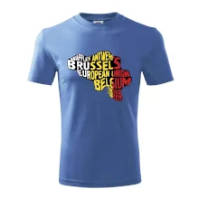 Mapy - názvy miest - Belgicko