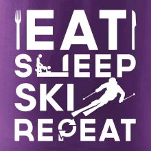 Eat sleep ski repeat