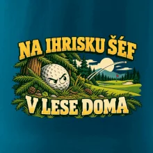 Na ihrisku šéf v lese doma