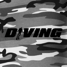 Diving nápis potápač