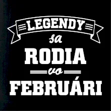 Legendy sa rodia vo februári