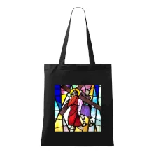 Vitráž - Ježiš a kríž