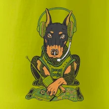 Bojový doberman (Pecka design)