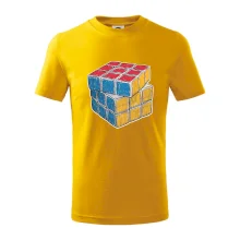 Rubikova kocka kreslená