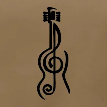 Husľový kľúč gitara Husľový kľúč gitara