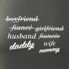 Partnerské tričko nastávajúci rodičia