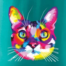 Mačka dúhová hlava