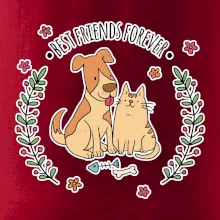 Mačka a pes best friends