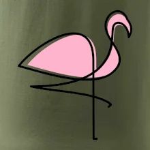 Plameniak na chudenej nohe