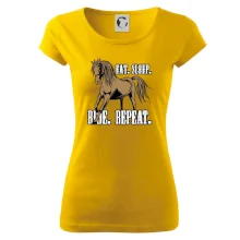 Eat Sleep Ride Repeat Western