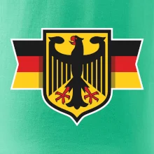 Nemecká orlica a vlajka Nemecká orlica a vlajka