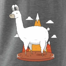 Alpaka kreslená Alpaka kreslená