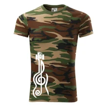 Husľový kľúč gitara Husľový kľúč gitara