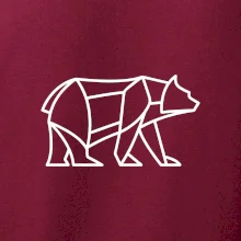 Geometria ľadový medveď chodiaci