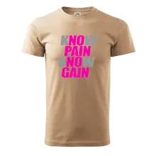 Know Pain, Know Gain Know Pain, Know Gain