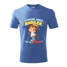Vypadá jako andílek ale je z listopadu s prakem