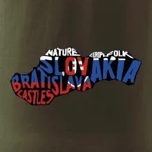 Mapy - názvy miest - Slovensko