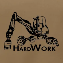 Hard Work kráčajúce rýpadlo