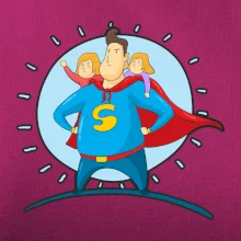 Ocko superman - dievča a dievča