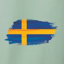 Švédska vlajka kreslená