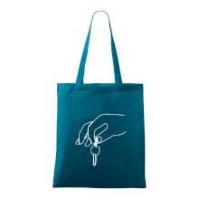 Kľúče a ruka jedným ťahom