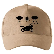 Motorkář za každého počasí - silnice