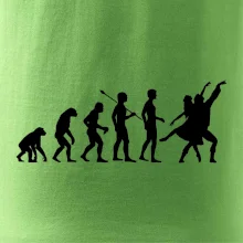 Evolúcia tanec - tancujúca dvojica