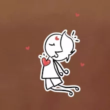 Párový motív - panáčik a magnet