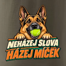 Neházej slova házej míček - vlčák