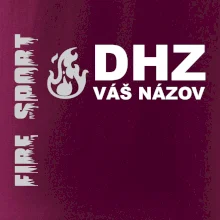 DHZ REFLEXNÉ (oheň, firesport, názov zboru - vlastný nápis)