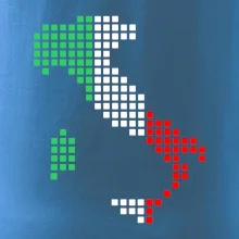 Taliansko obrys vlajka Taliansko obrys vlajka