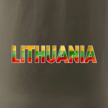 Lithuania - nápis vlajka