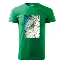 Farebné nebo - stožiare vysokého napätia