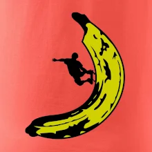 Skateboardista na banánu