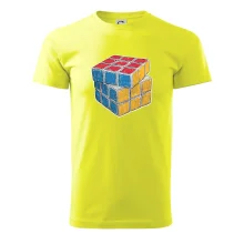 Rubikova kocka kreslená