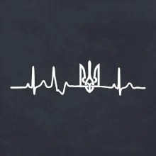 Ekg Ukrajina trojzubec Ekg Ukrajina trojzubec