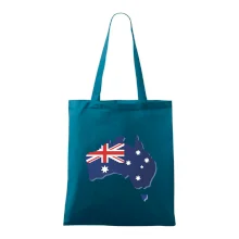 Austrália - vlajka mapa