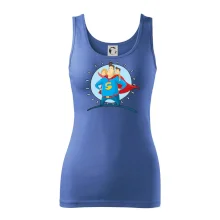 Táta superman - dievča a chlapec