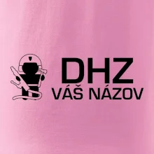 DHZ postavička - vlastný nápis