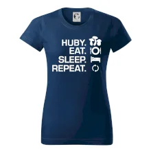 Huby Eat Sleep Repeat Huby Eat Sleep Repeat