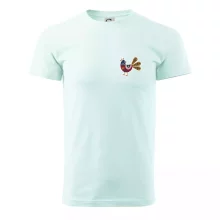 Folklór na prsníku sliepky