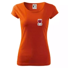 Folklór na prsníku kvetina štvorlistá