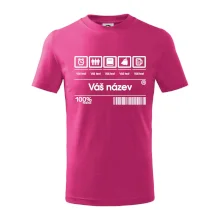 Čárový kód - Vlastní text