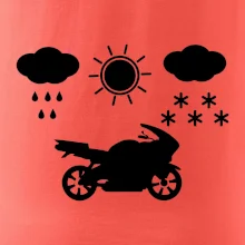 Motorkář za každého počasí - silnice