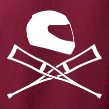 Cestná helma / barle