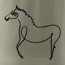 Kôň kreslený Kôň kreslený