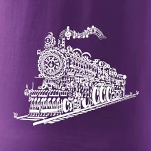 Stará lokomotiva z not Stará lokomotiva z not