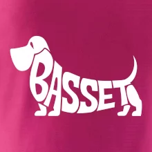 Basset nápis v tele