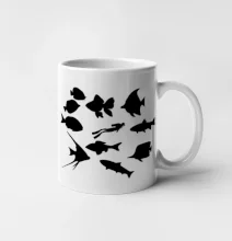 Potápač ryby štvorec