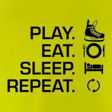 Play Eat Sleep Repeat hokej Play Eat Sleep Repeat hokej